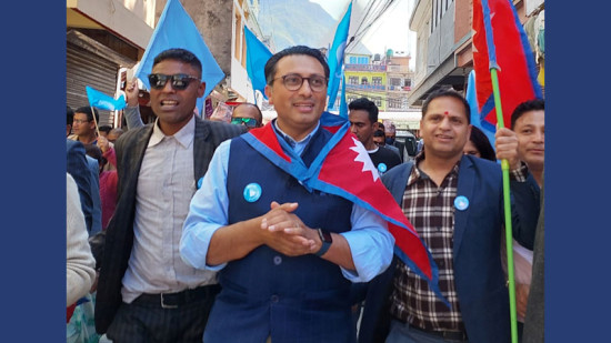 चुनाव प्रचार कार्यालय उद्घाटन गरेपछि वाग्लेले भने- शानदार रुपमा जित्नुपर्छ